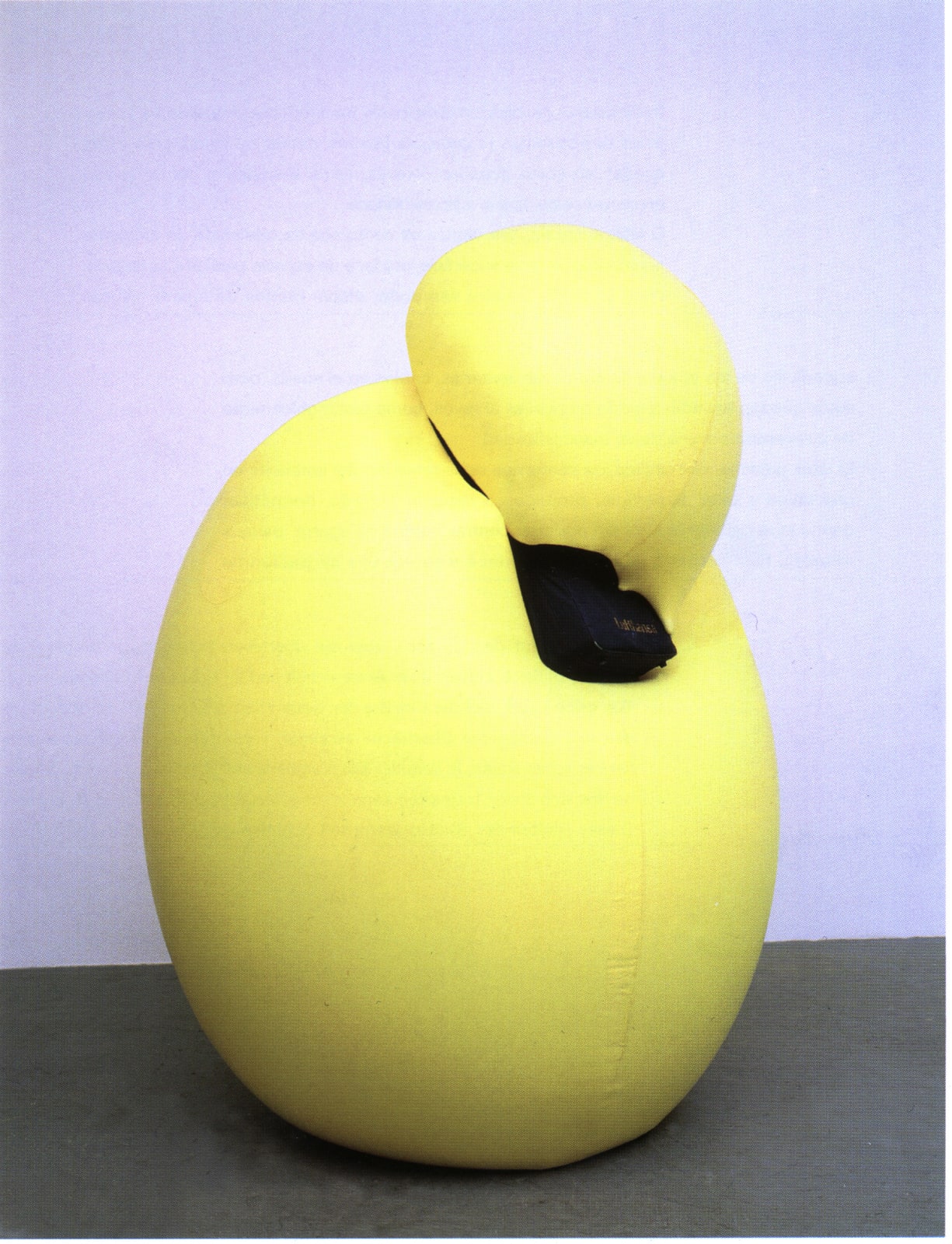 Hans Hemmert, Untitled (Sculptor with Bag), 1997