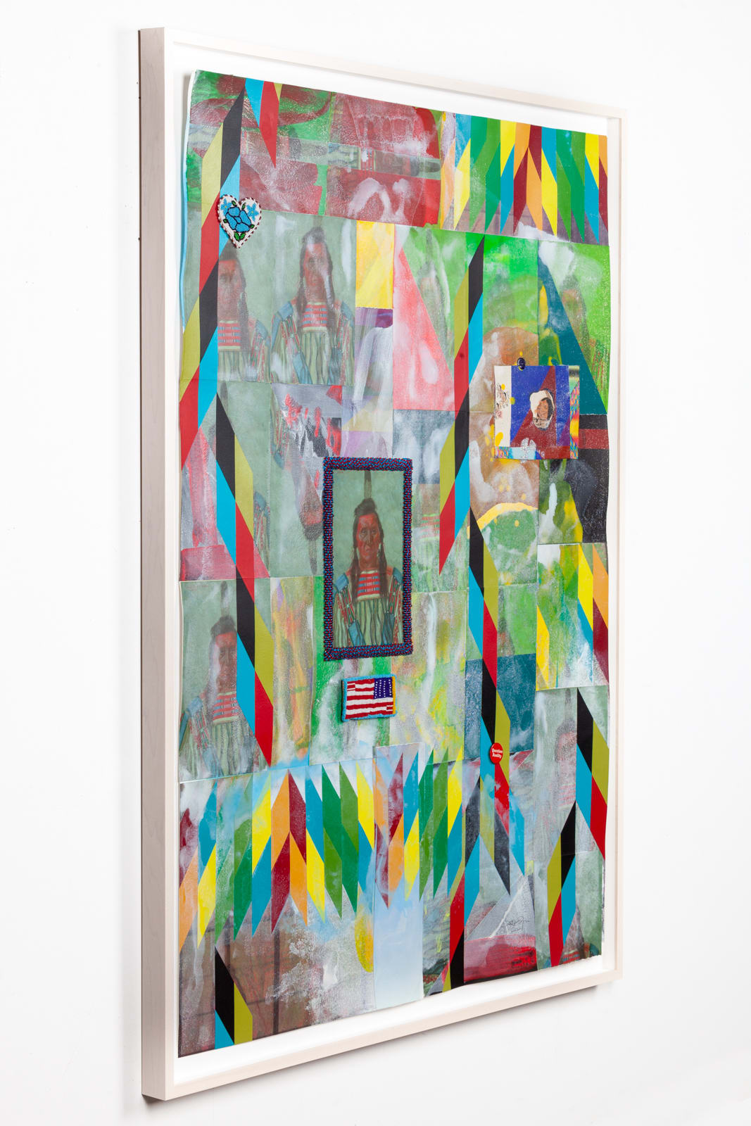 Jeffrey Gibson, Chief Pretty Eagle, 2020