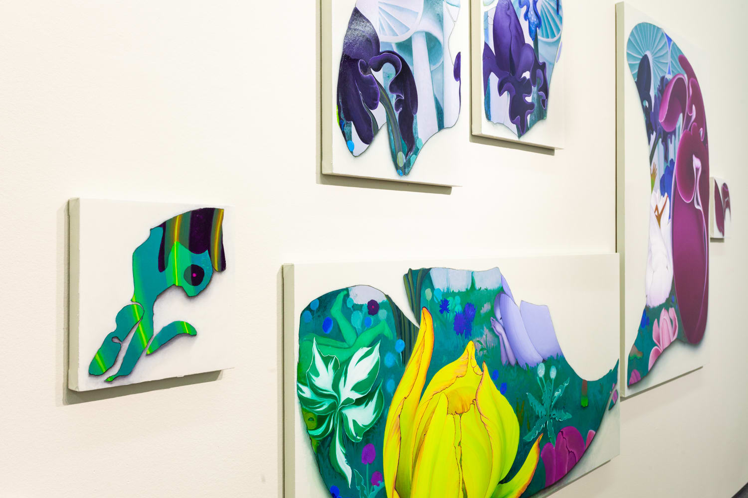 Inka Essenhigh, Fragments from a nature cult, 2087 C.E., 2019