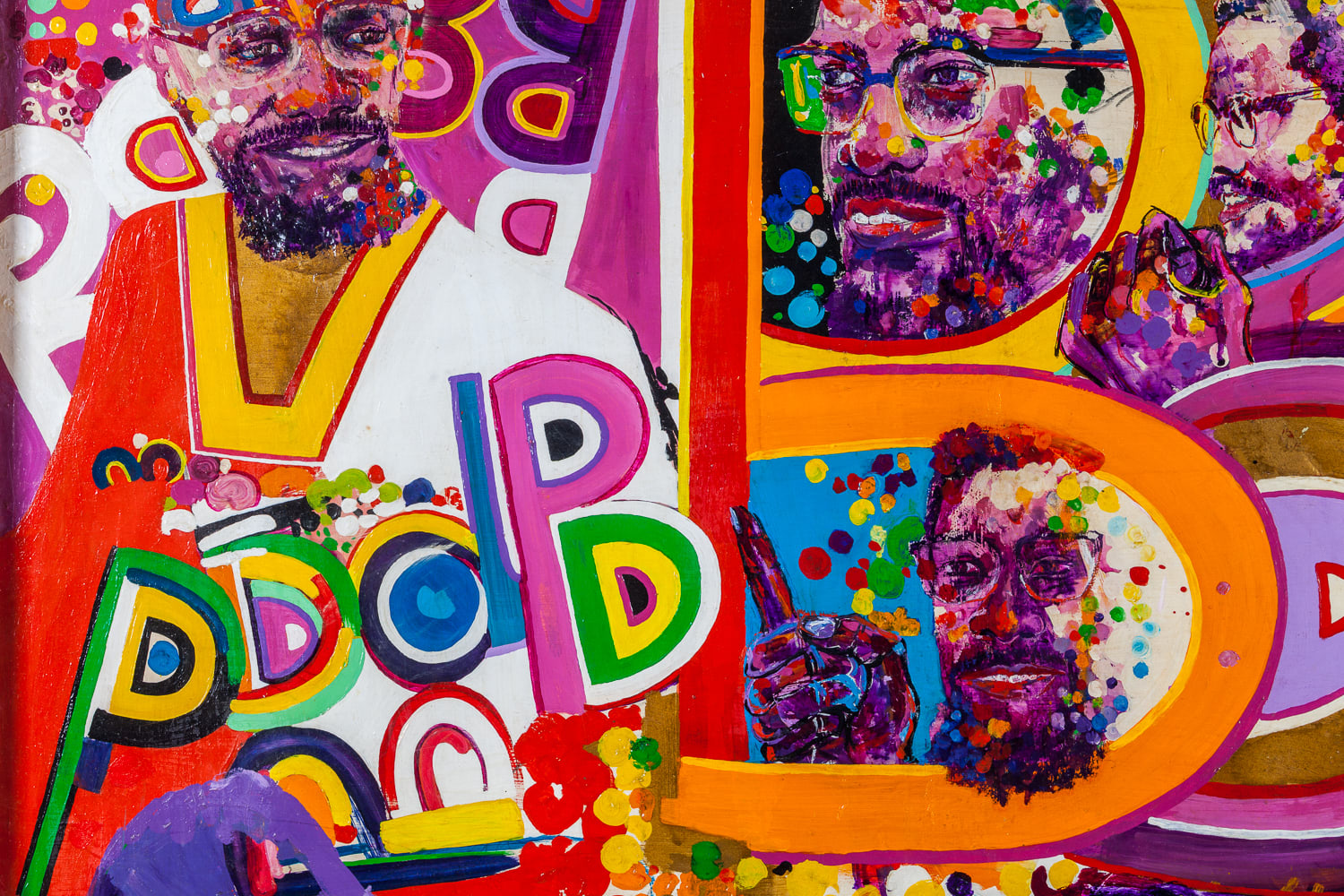 Wadsworth Jarrell, Homage to a Giant, 1970