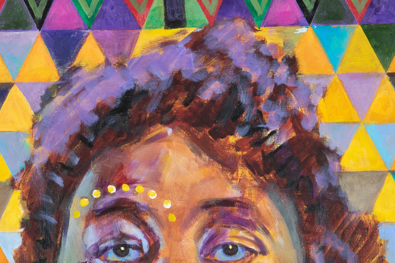 Sherman Beck, Portrait of Fannie Lou Hamer, 2022