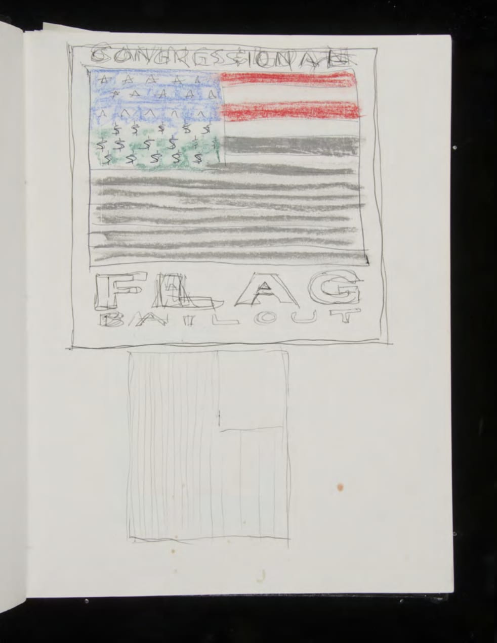 Roger Brown, Government Smokescreen, 1990