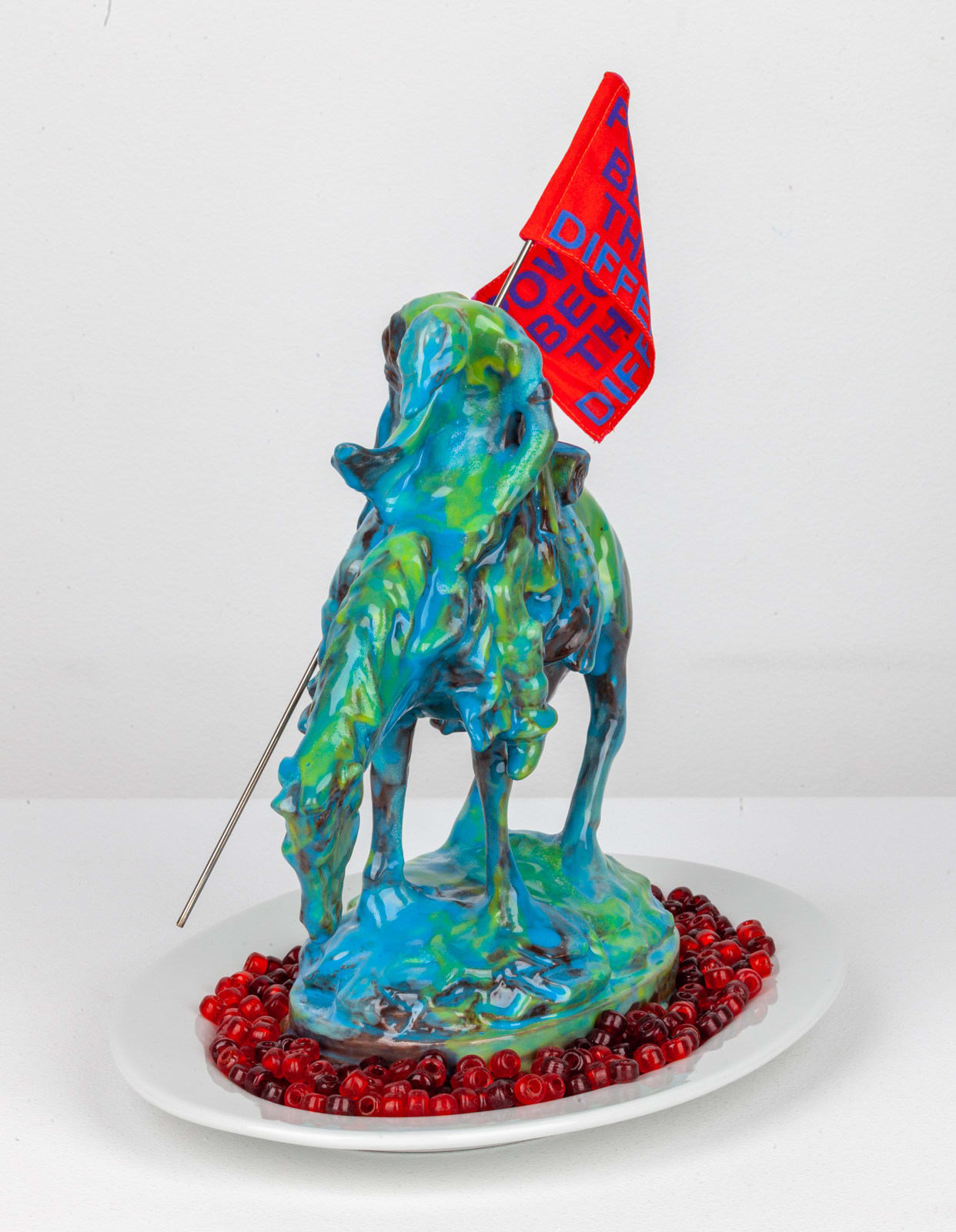 Jeffrey Gibson, POWERFUL BECAUSE THEY’RE DIFFERENT , 2021