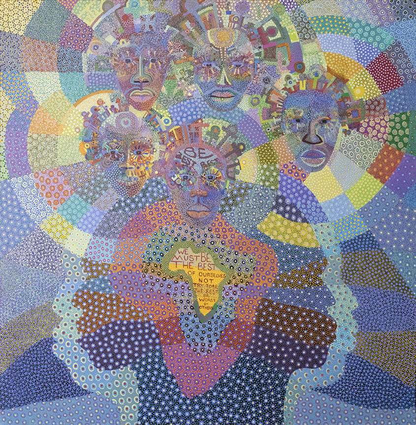 Gerald Williams, Message from a Giant - Garvey, 1976-2017