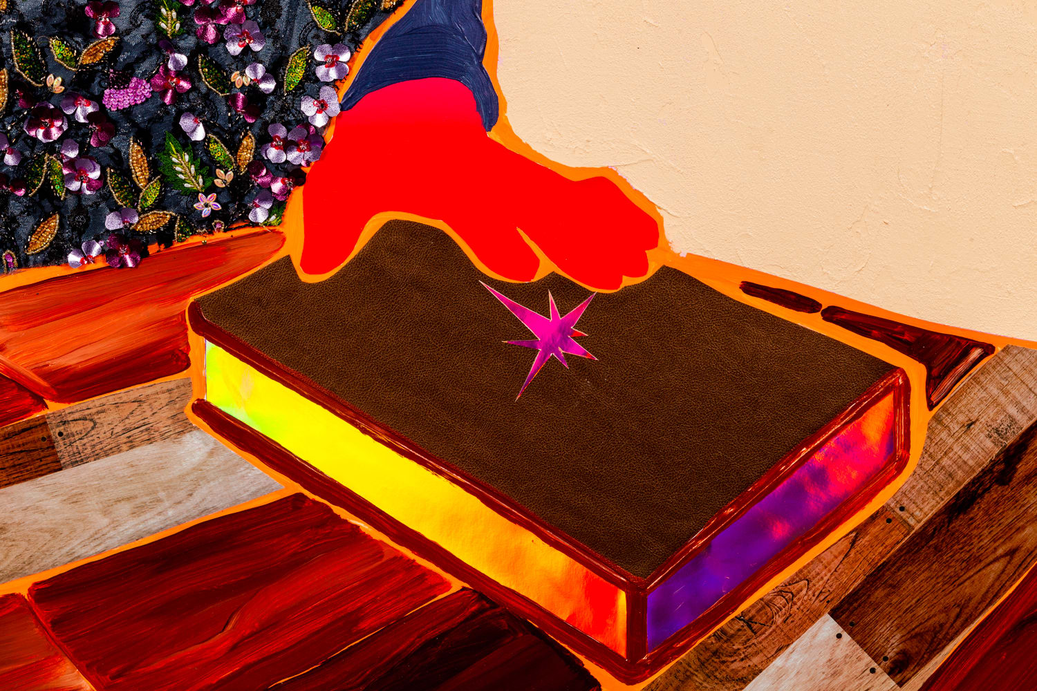 Devan Shimoyama, Grandmother's Blessing, 2019