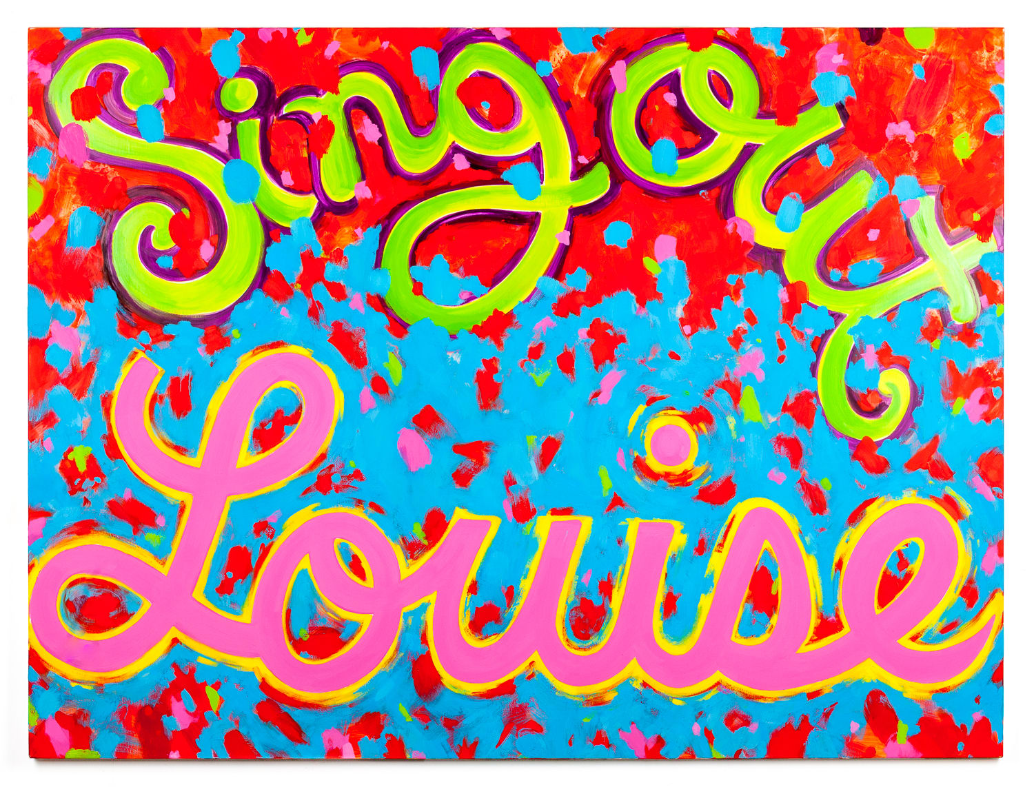 Deborah Kass, Sing out Louise, 2002