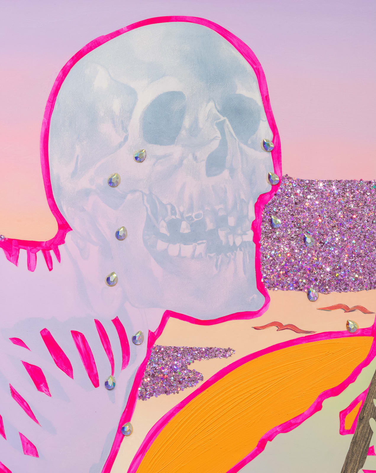 Devan Shimoyama, La Mort, 2022