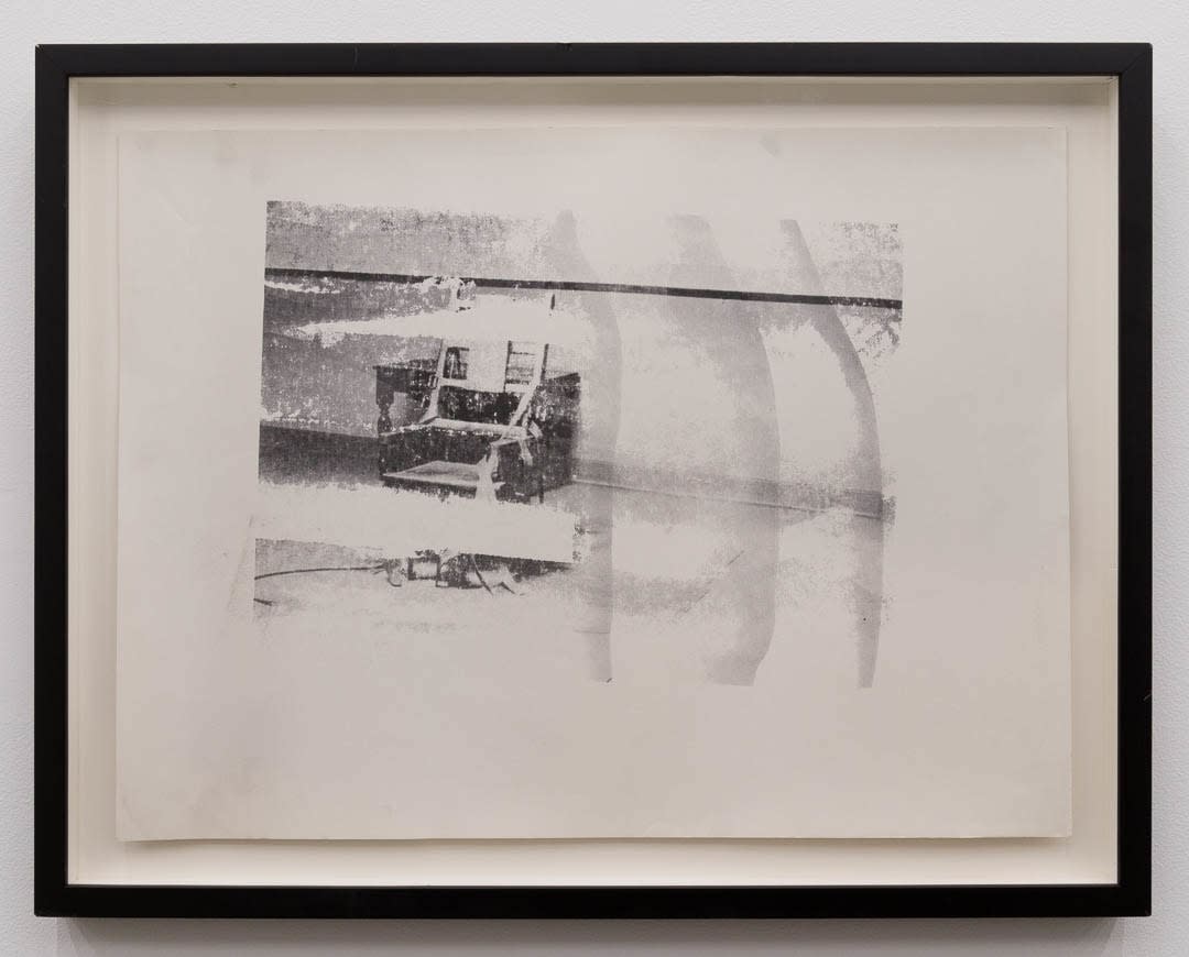 Andy Warhol, Electric Chair (Retrospective Series), 1978