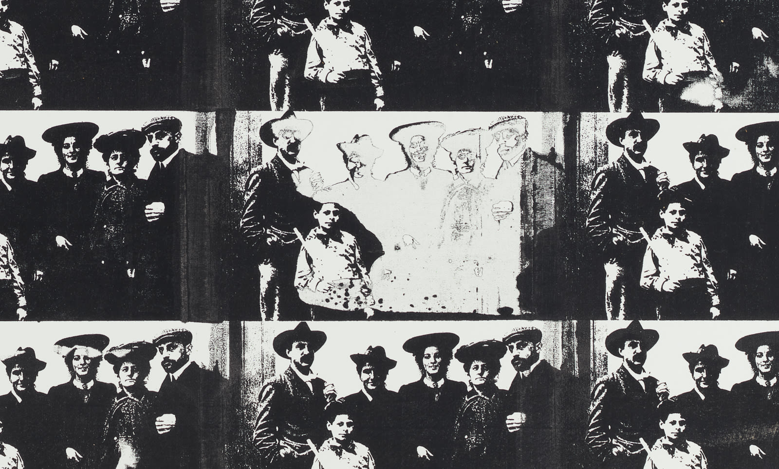 Deborah Kass, The Family Stein, 1994