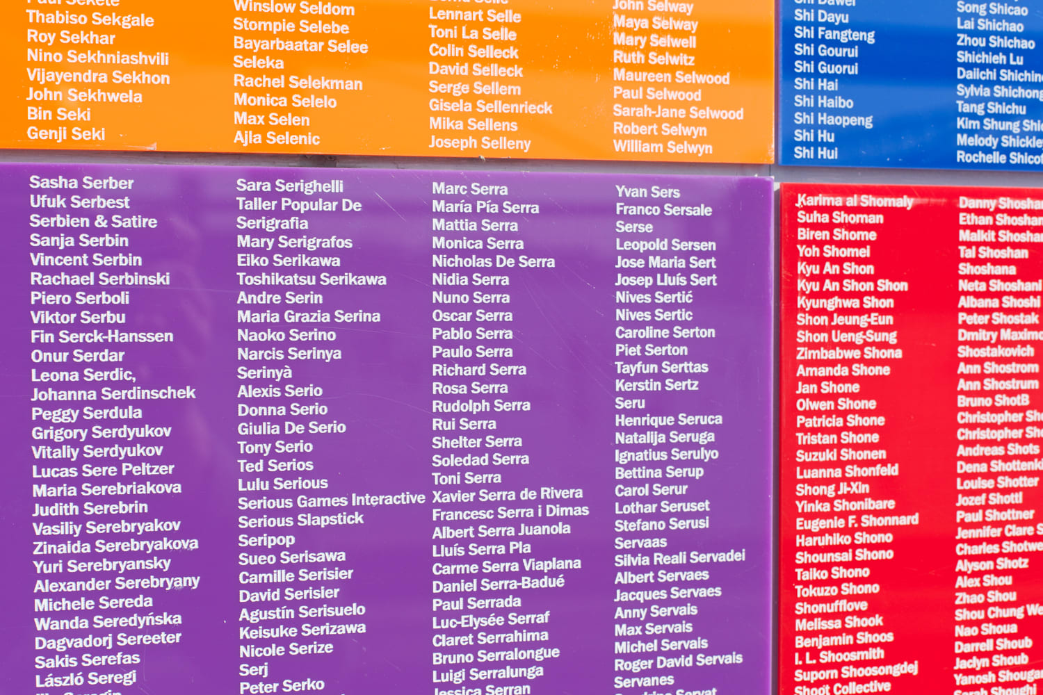 Tony Tasset, Artist Monument, 2014