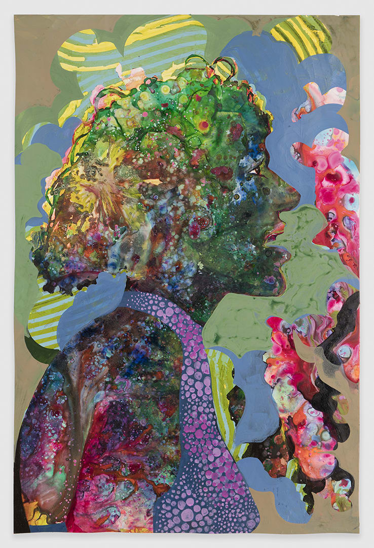 Firelei Báez, What is here is, as much as this there, 2017