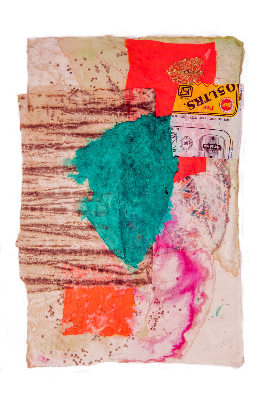 Jessica Stockholder, Untitled (Kathmandu Residency 011), 2019