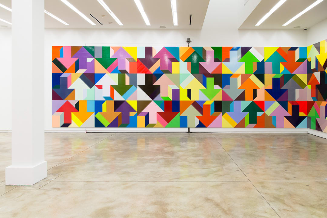 Tony Tasset, Arrow Painting 51, 2016