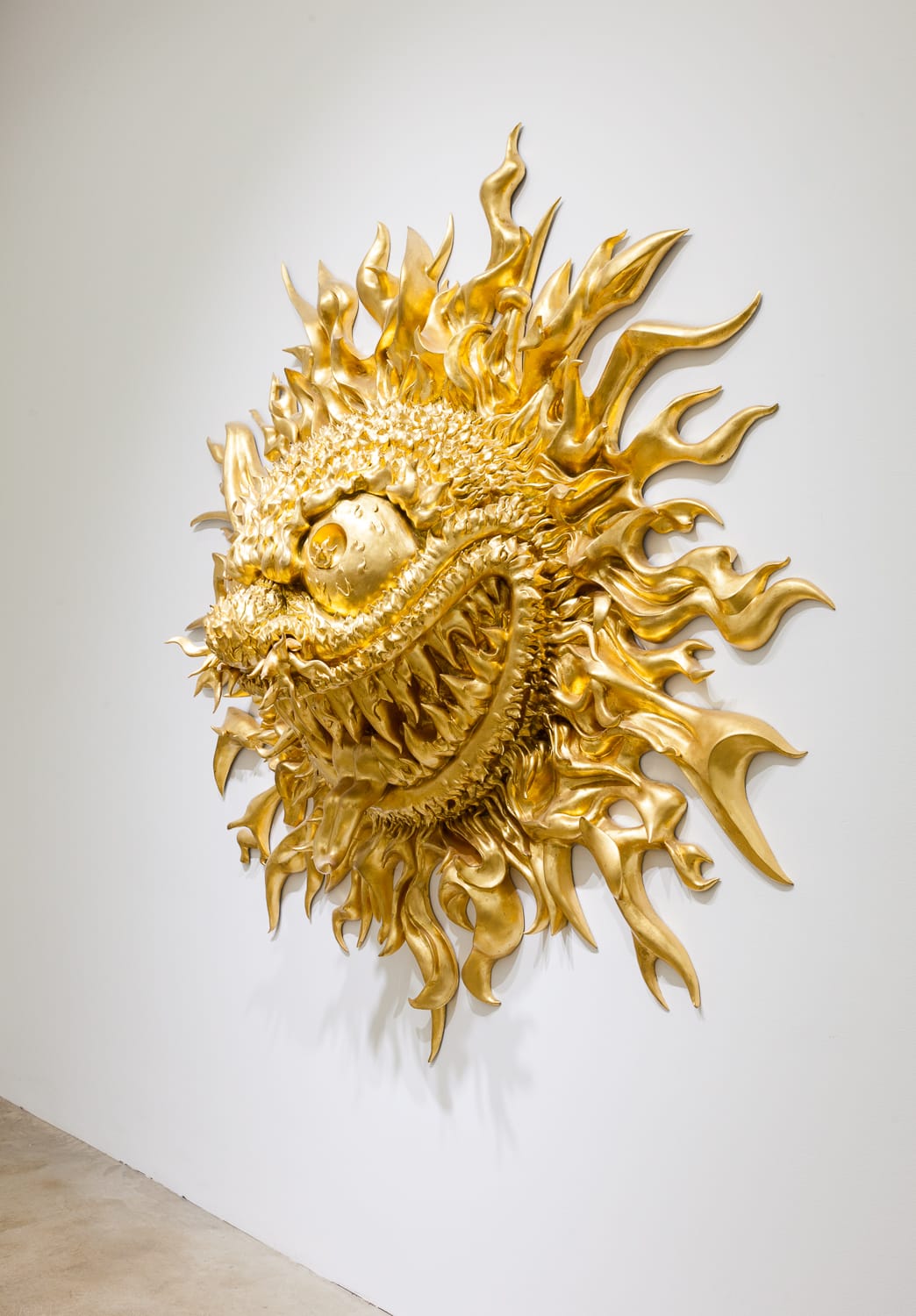 Tony Tasset, Angry Sun, 2018