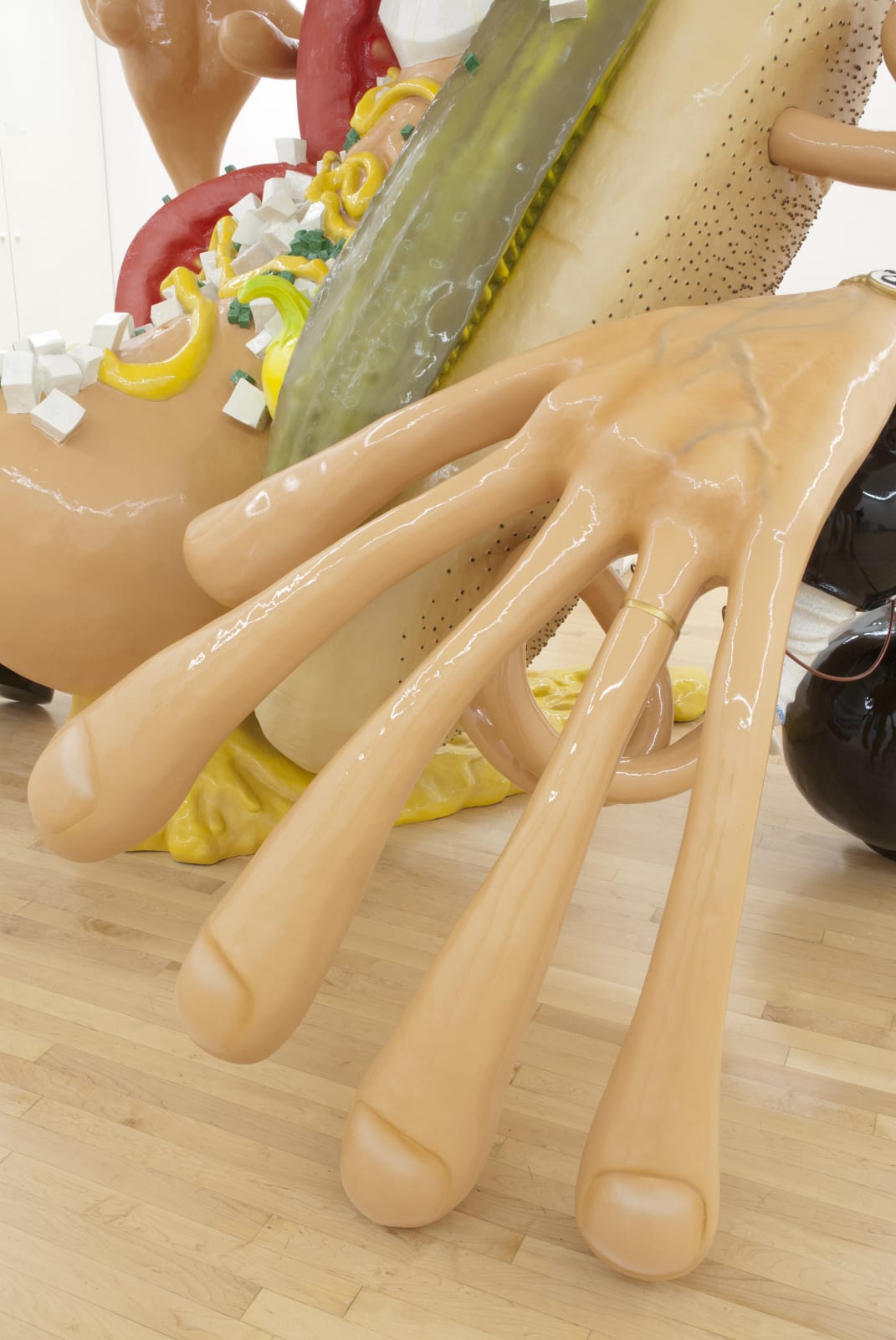 Tony Tasset, Hot Dog Man, 2011