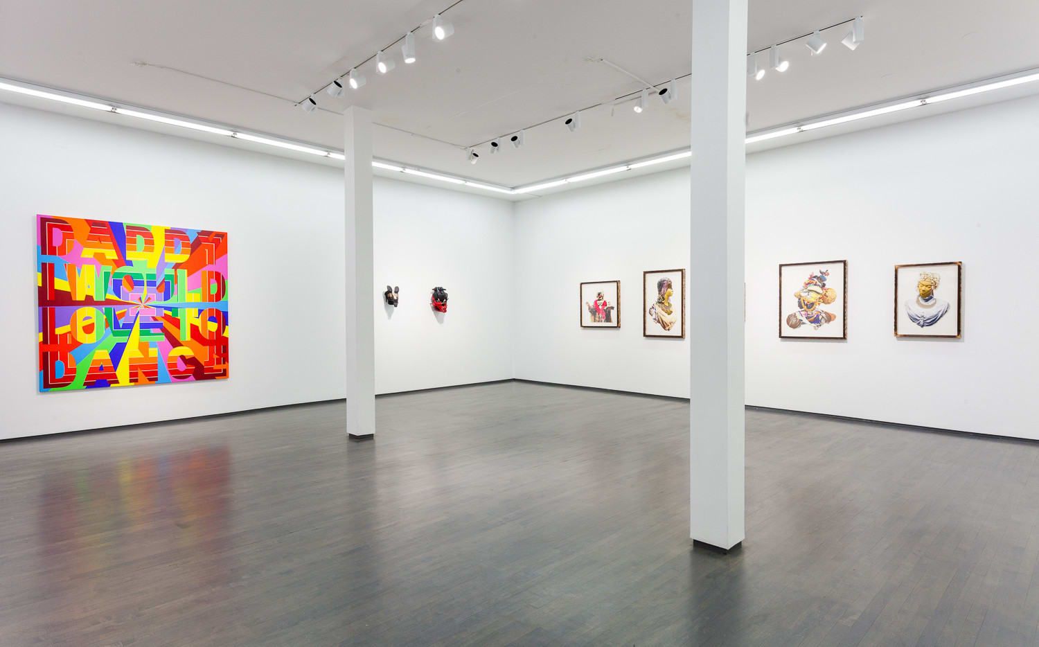 Deborah Kass, Daddy, I Would Love to Dance (Rays/Stella), 2008