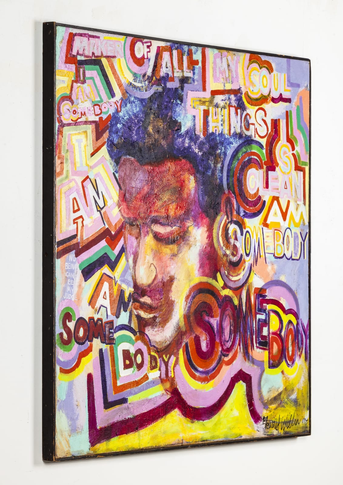 Gerald Williams, I Am Somebody, 1969