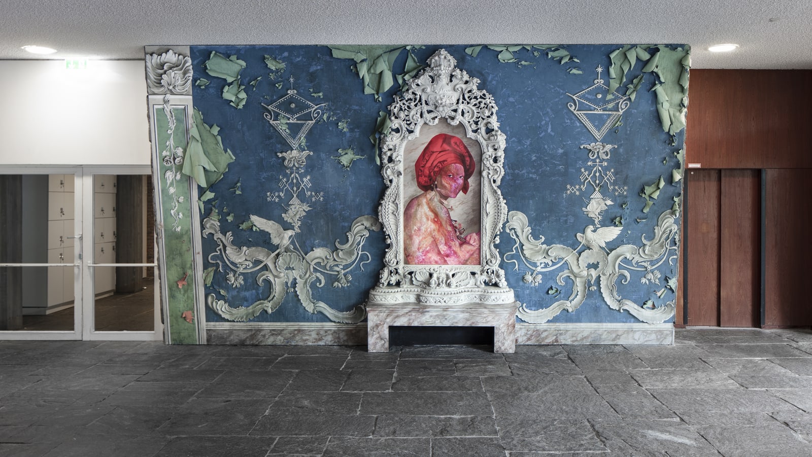 Firelei Báez, for Marie-Louise Coidavid, exiled, keeper of order, Anacaona, 2018