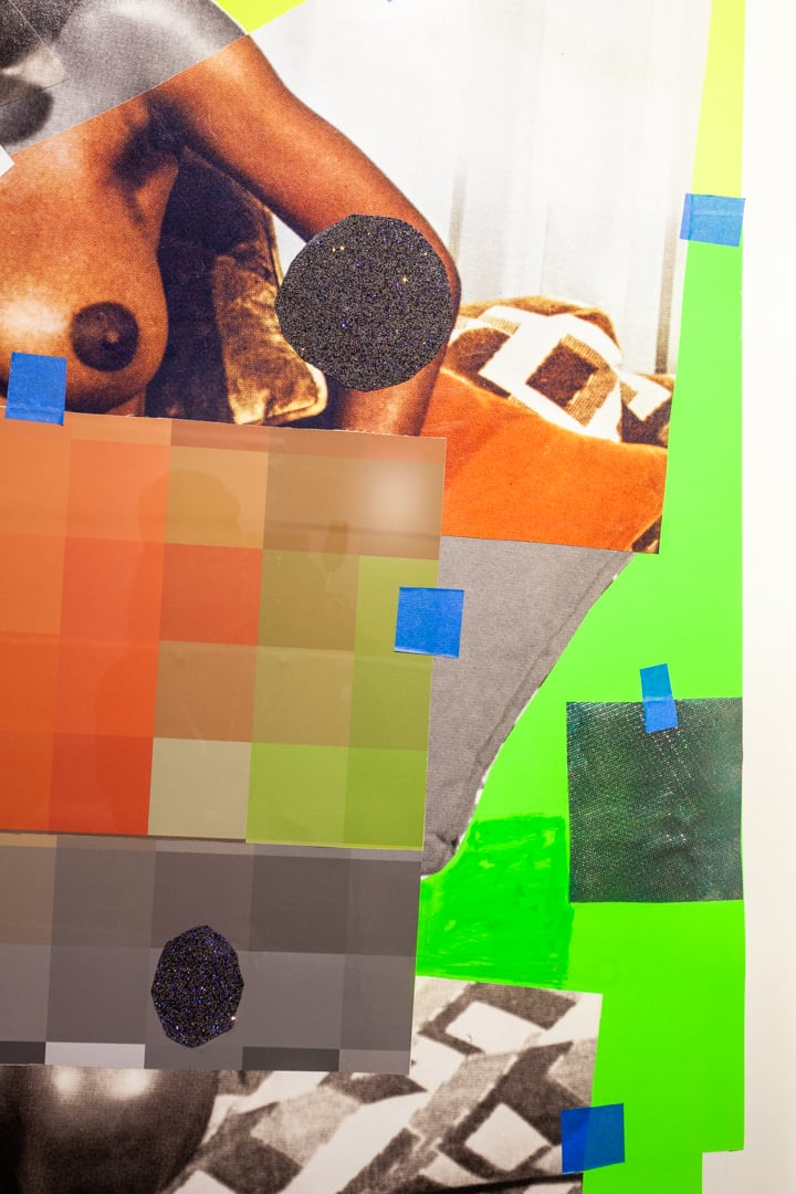 Mickalene Thomas, Jet Blue #9, 2019