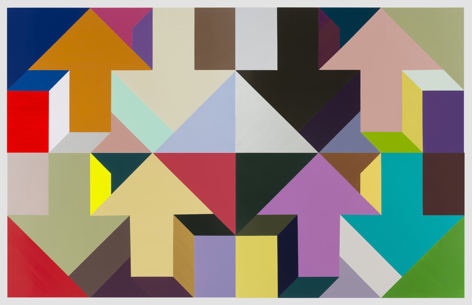 Tony Tasset, Arrow Painting 59, 2016