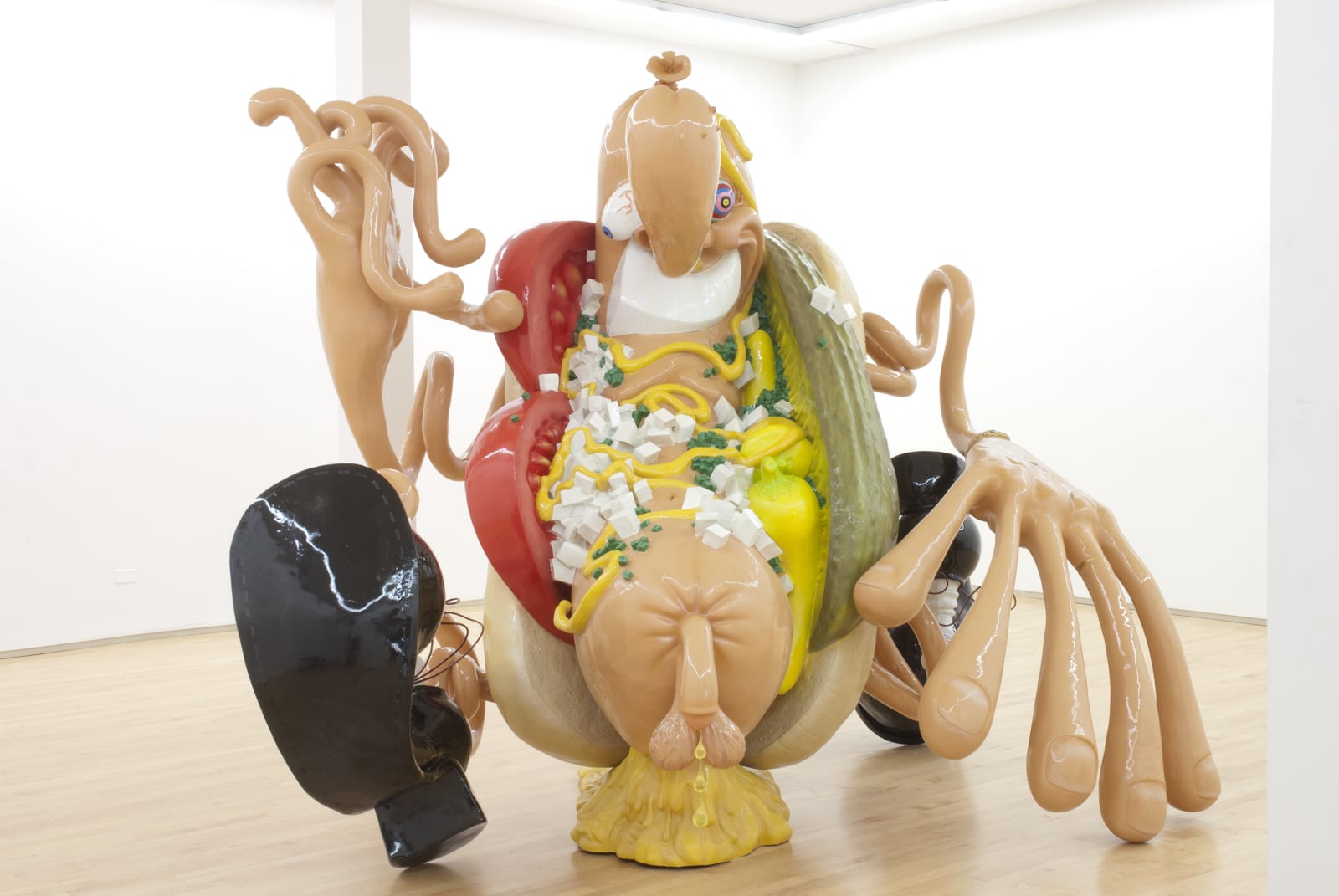 Tony Tasset, Hot Dog Man, 2011