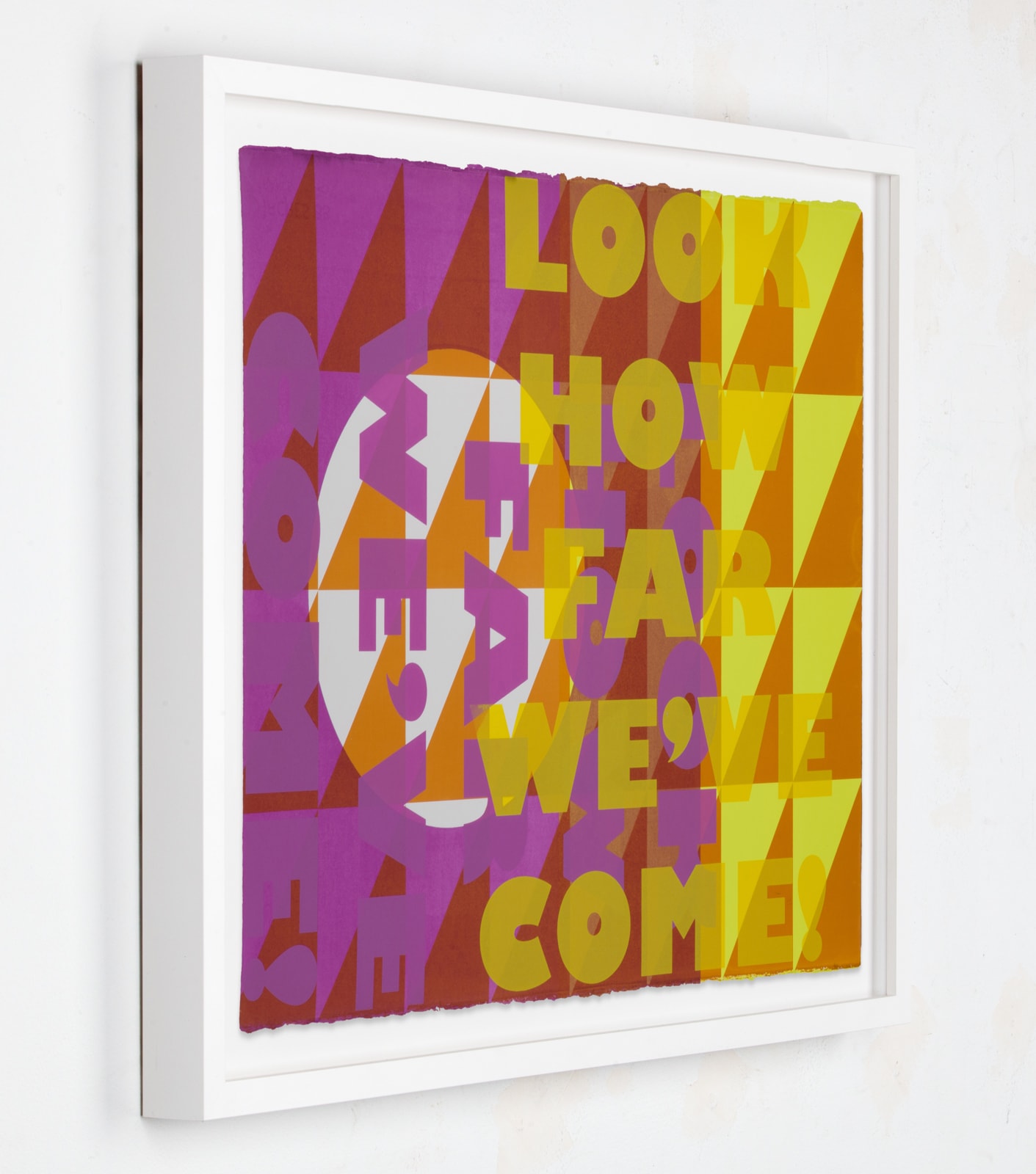 Jeffrey Gibson, LOOK HOW FAR WE’VE COME!, 2016