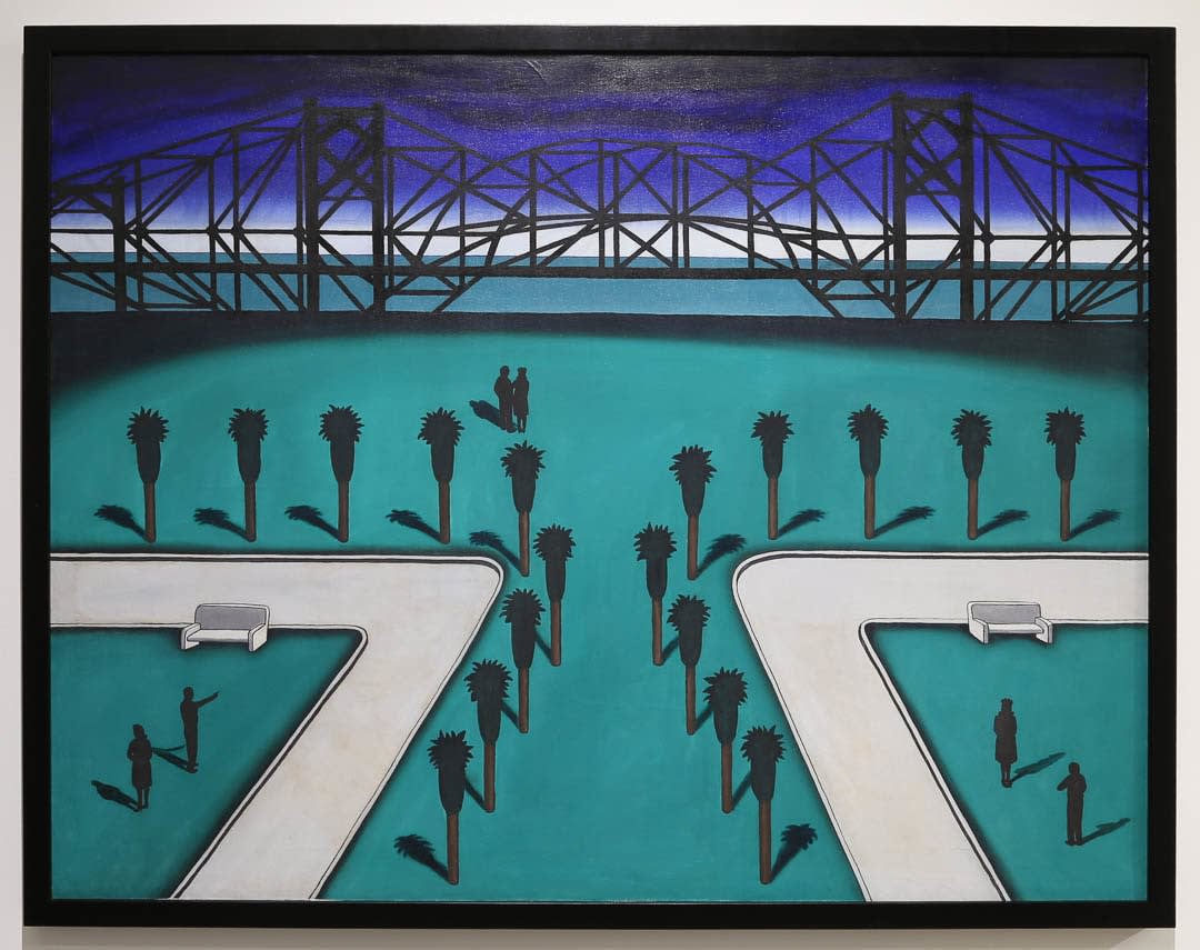 Roger Brown, Miami Causeway, 1971