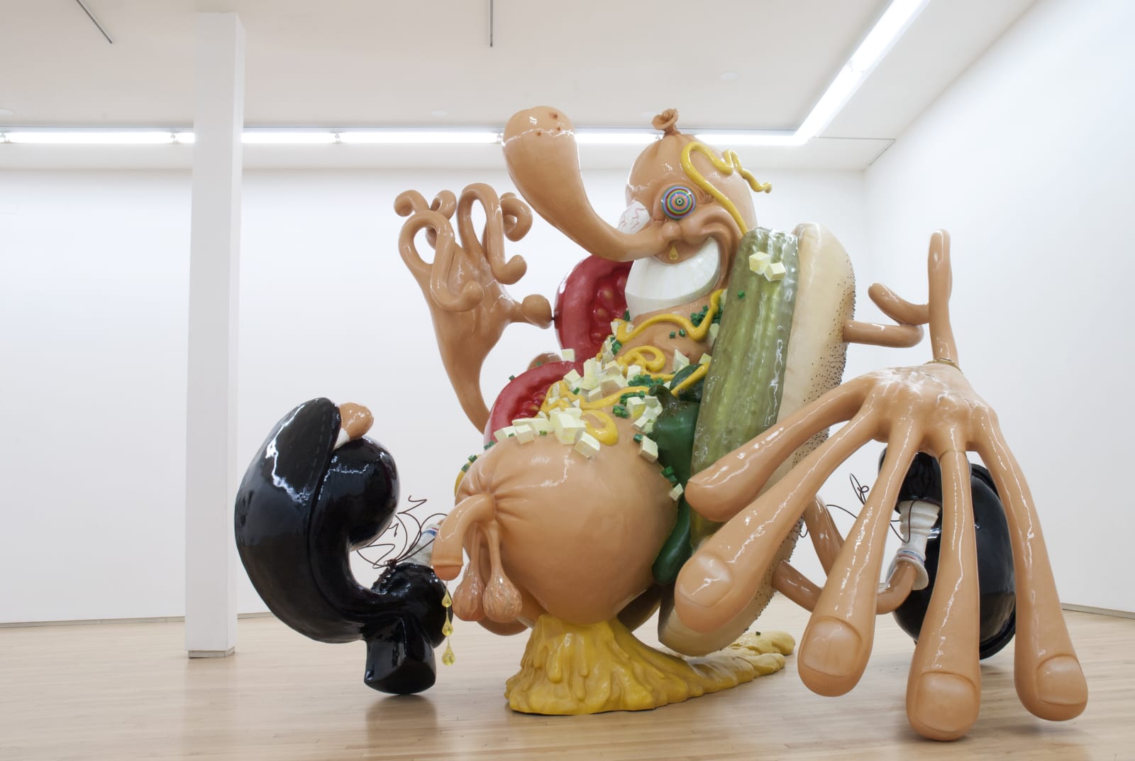 Tony Tasset, Hot Dog Man, 2011