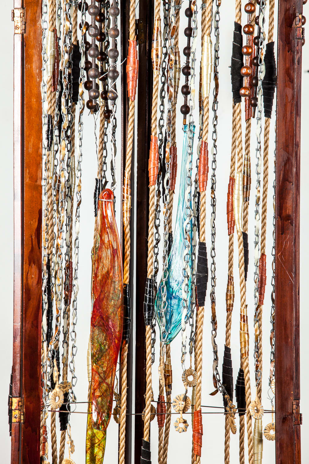 Jae Jarrell, Victorian Beads and Glasswork Enscreened, 2017
