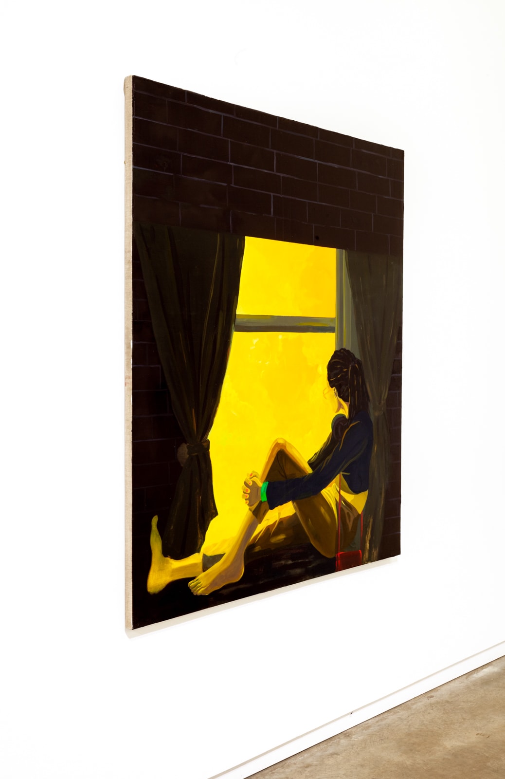 Dominic Chambers, Window Sitter (Daybreak), 2021