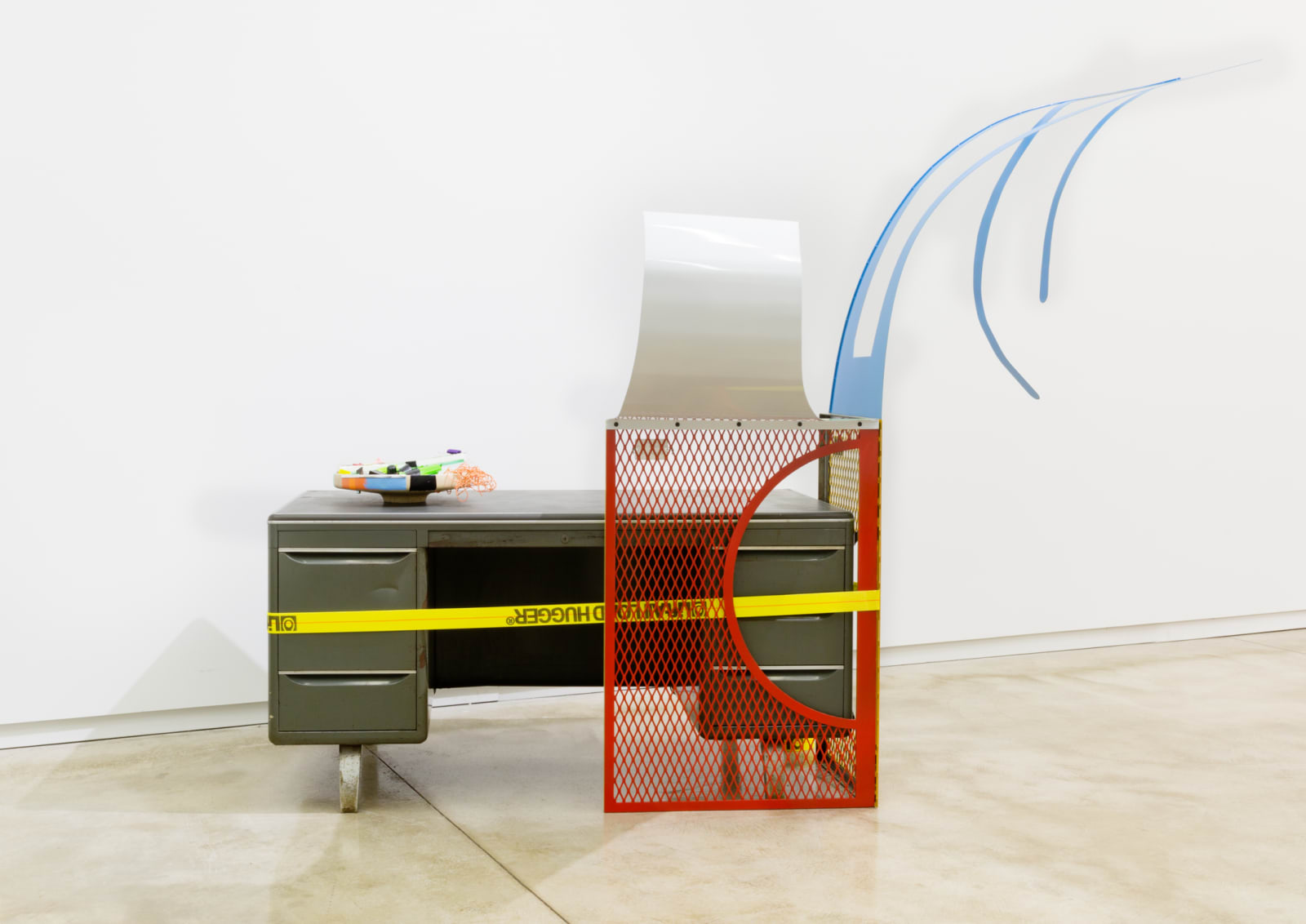 Jessica Stockholder, Assist #2 Seal Lean, 2015