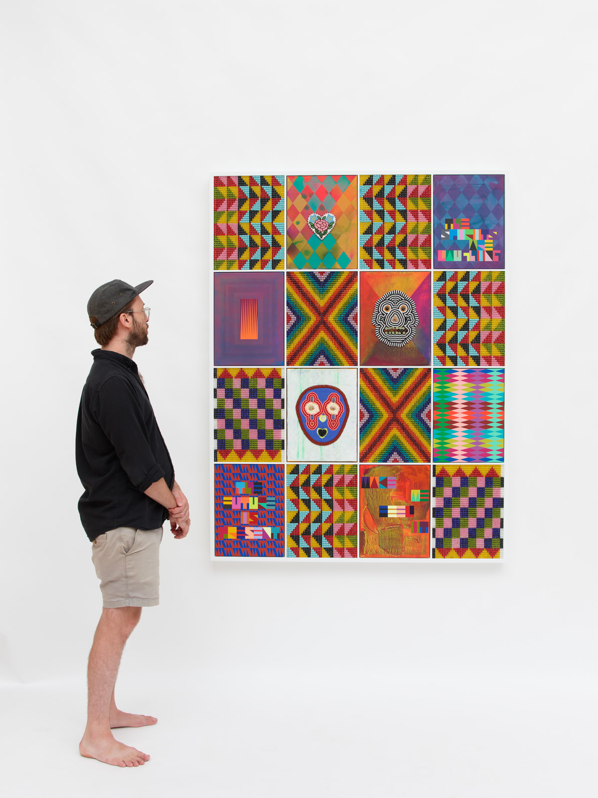 Jeffrey Gibson, MAKE ME FEEL IT, 2021