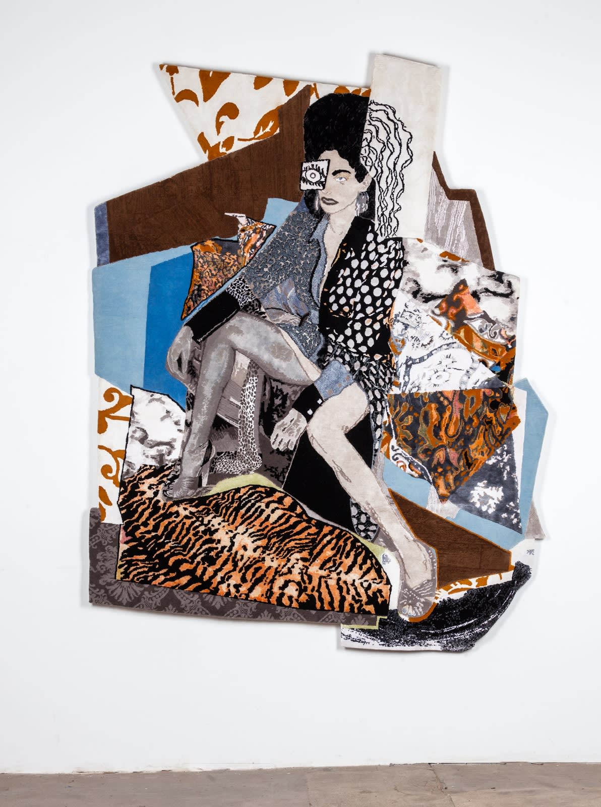 Mickalene Thomas, Racquel Come To Me, 2019