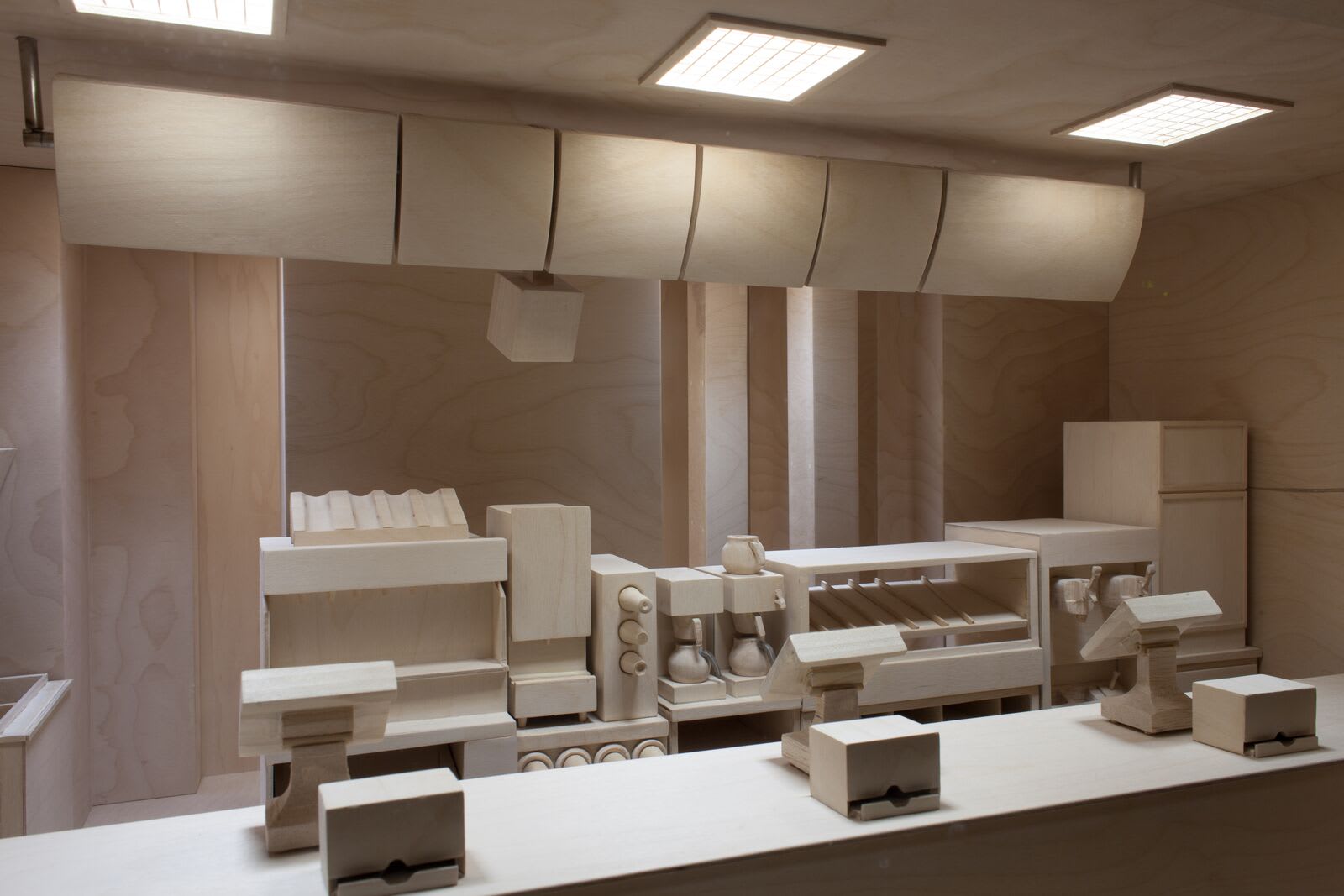 Roxy Paine, Maquette for Carcass Diorama, 2013