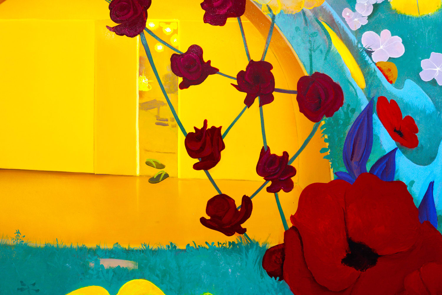 Inka Essenhigh, New Jersey 2600 C.E., 2019