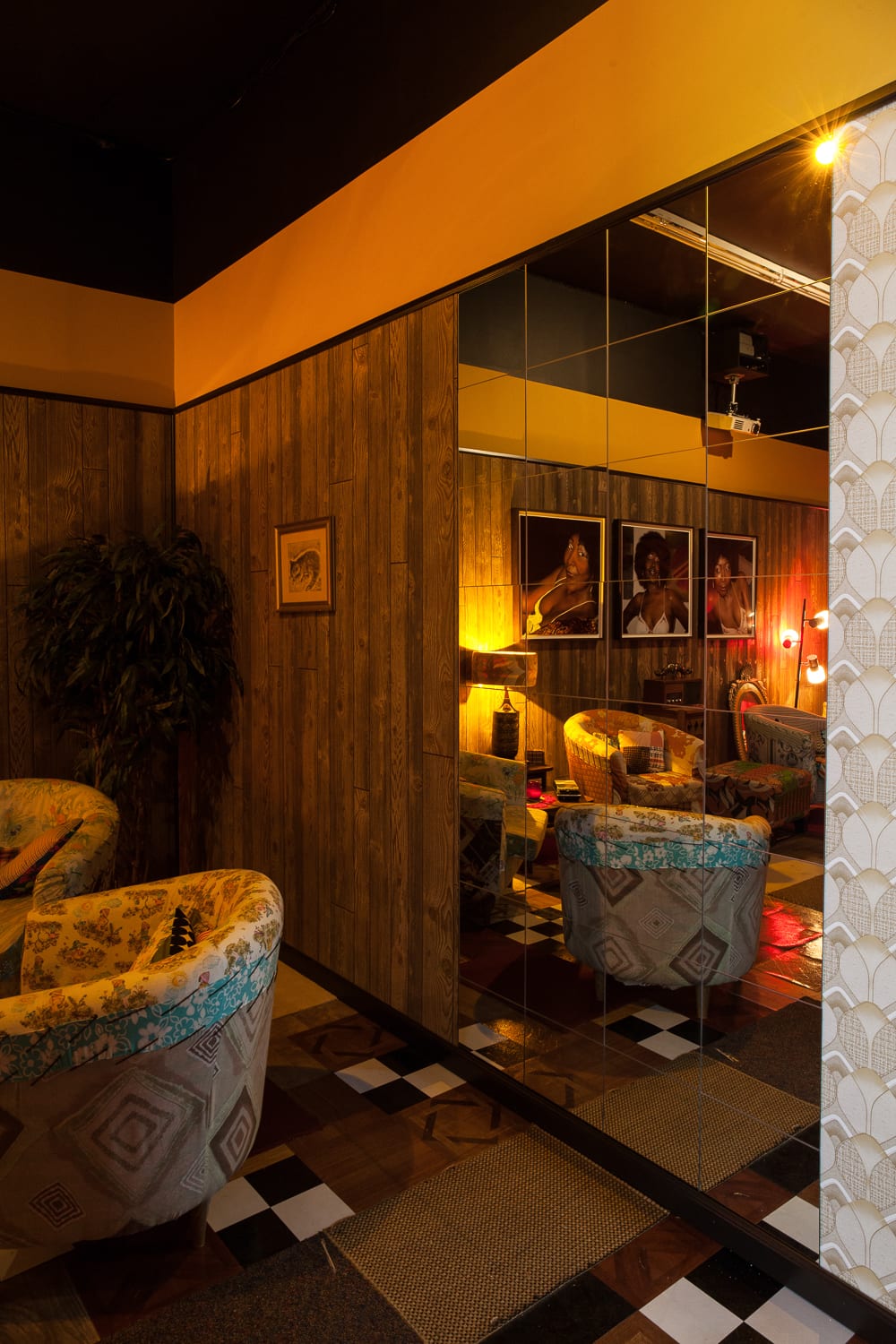 Mickalene Thomas, I Was Born To Do Great Things, 2014