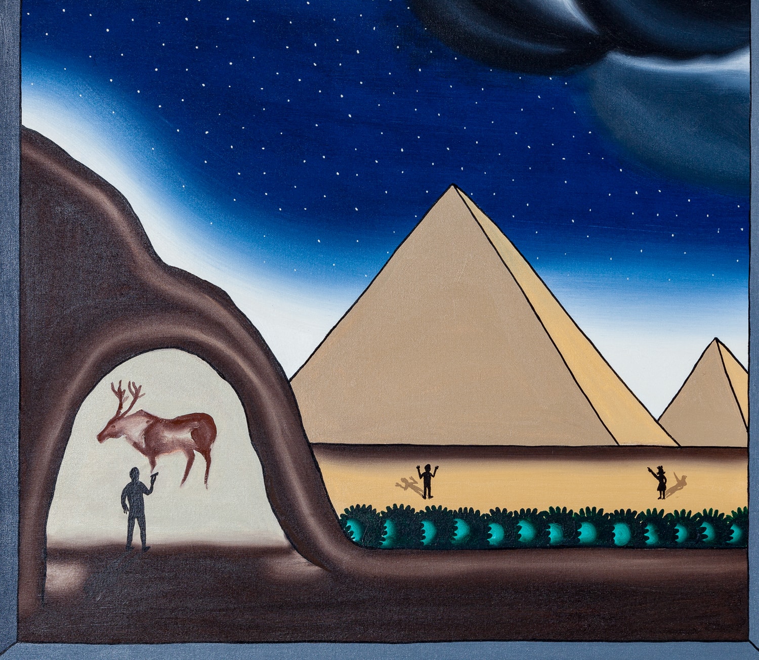 Roger Brown, Past and Future Art, 1989