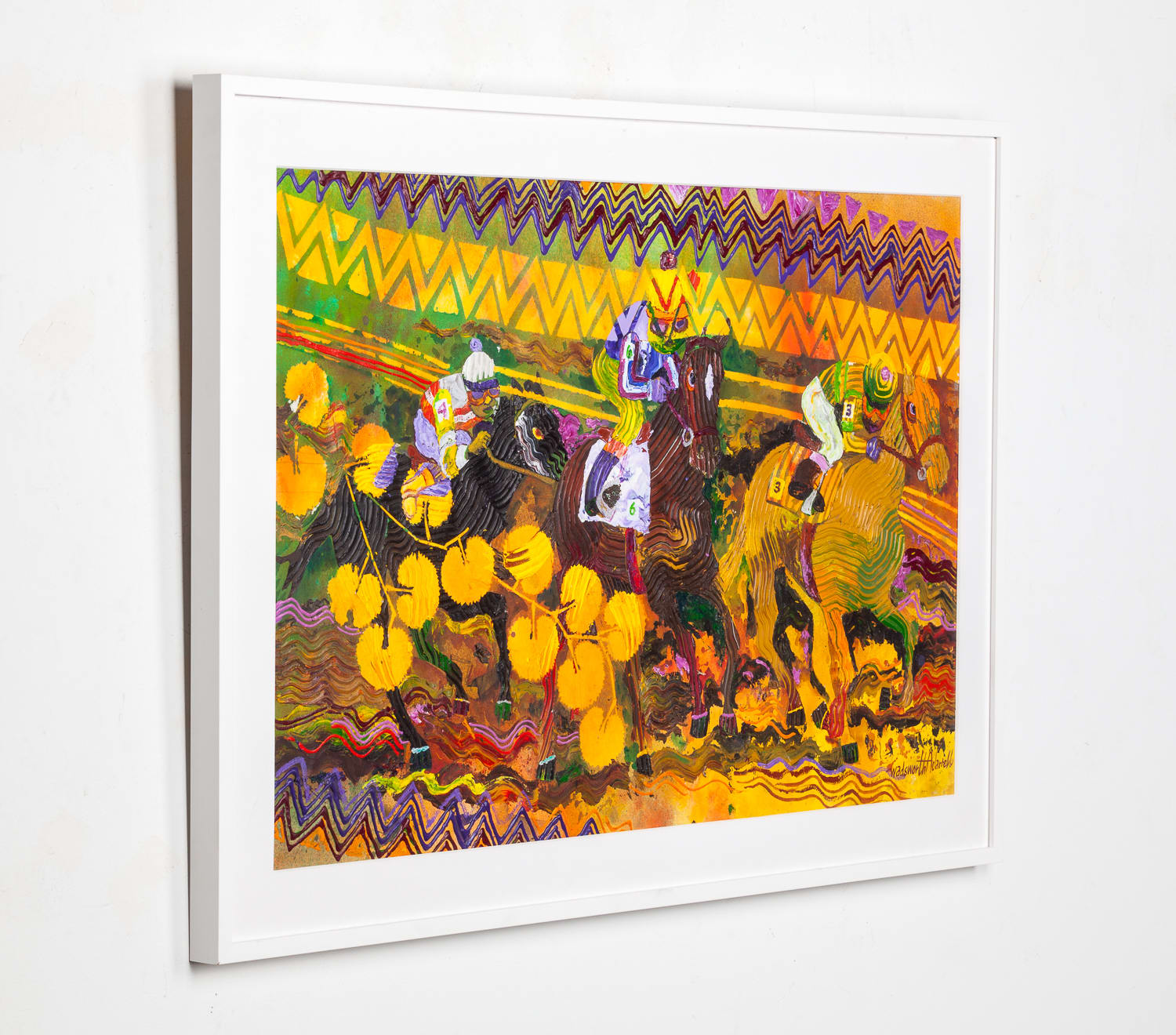 Wadsworth Jarrell, At the Races, 1992