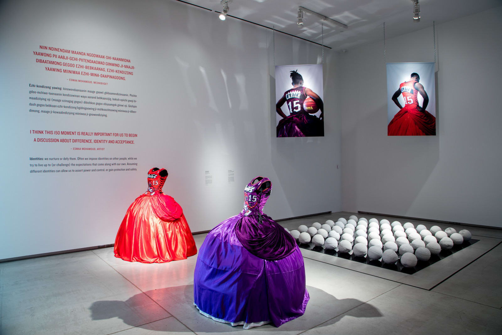 Esmaa Mohamoud, One of the Boys (Red) in collaboration with Quendrim Hoti, 2019