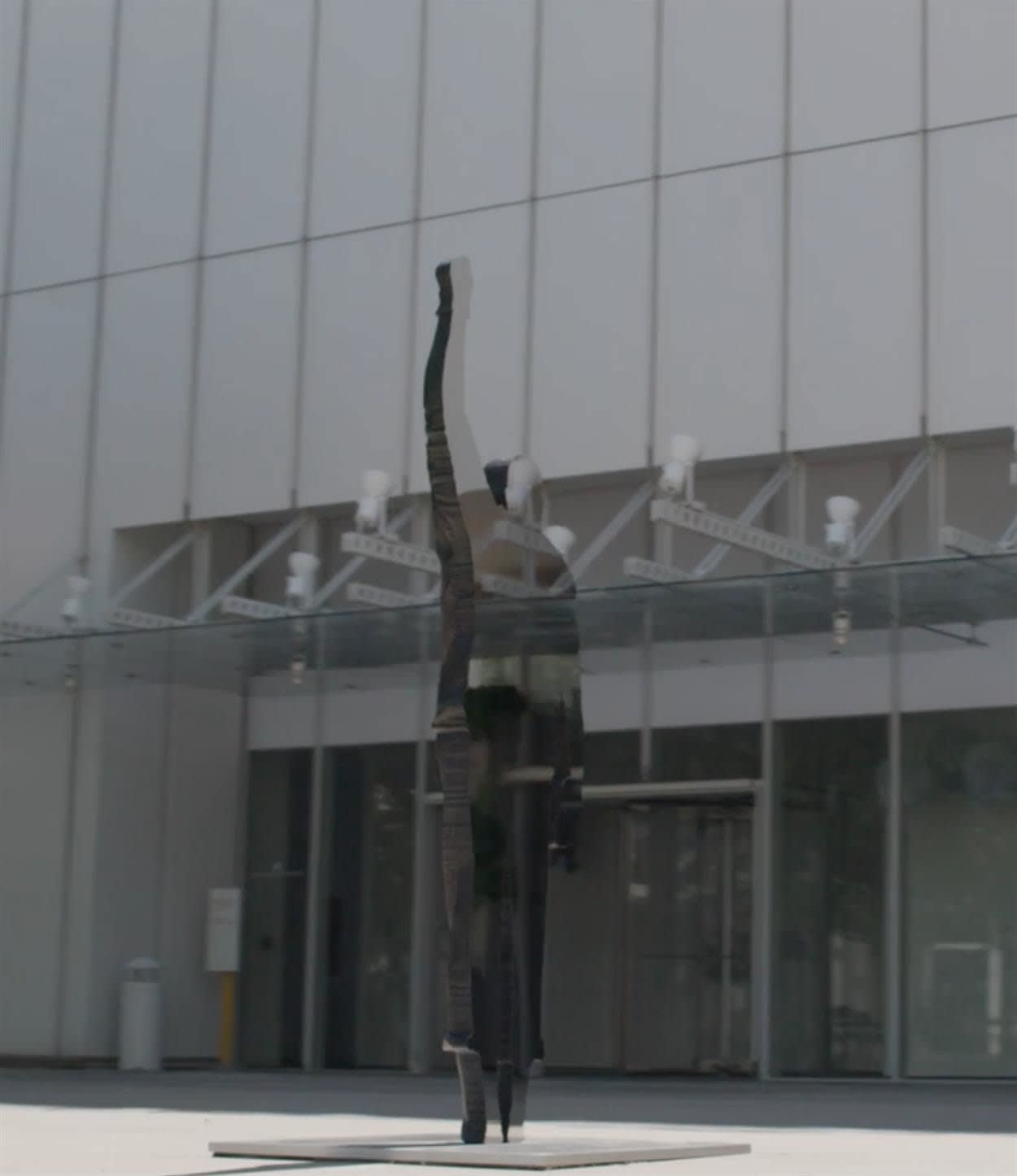 Glenn Kaino, Invisible Man (Salute), 2018