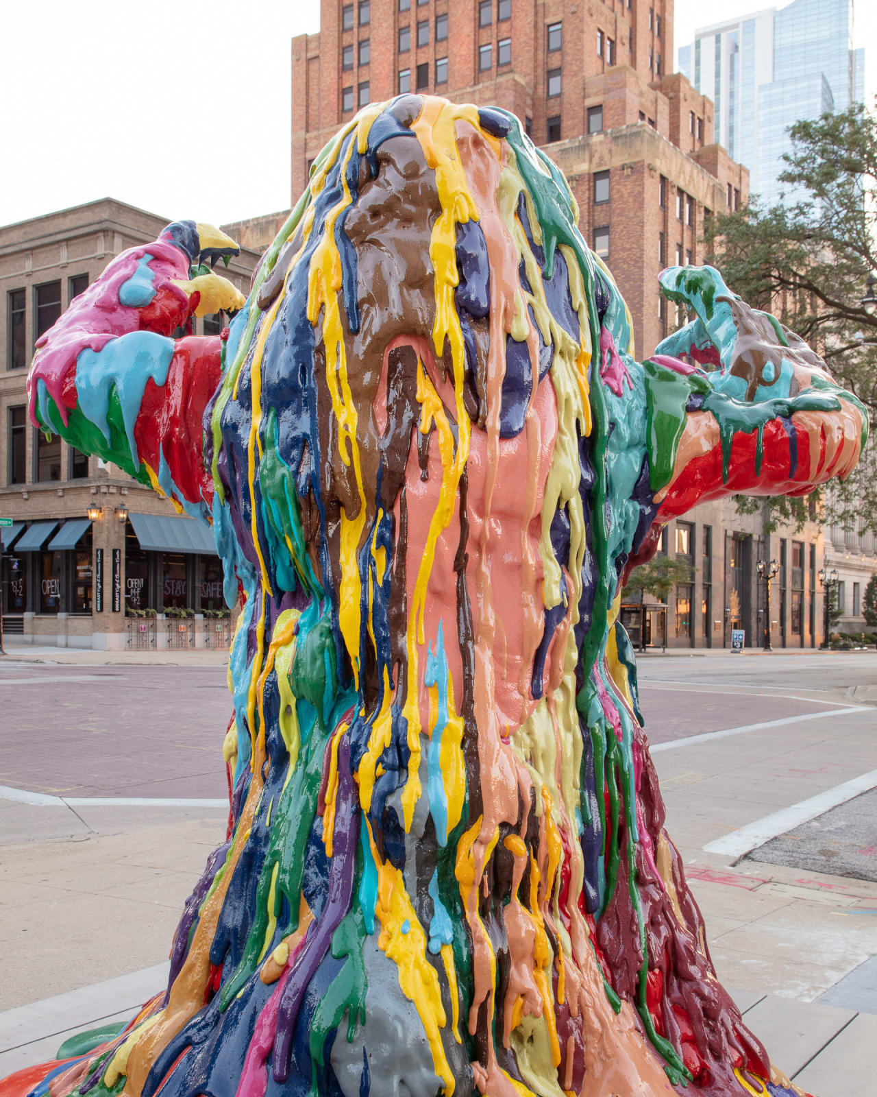 Tony Tasset, Blob Monster, 2010