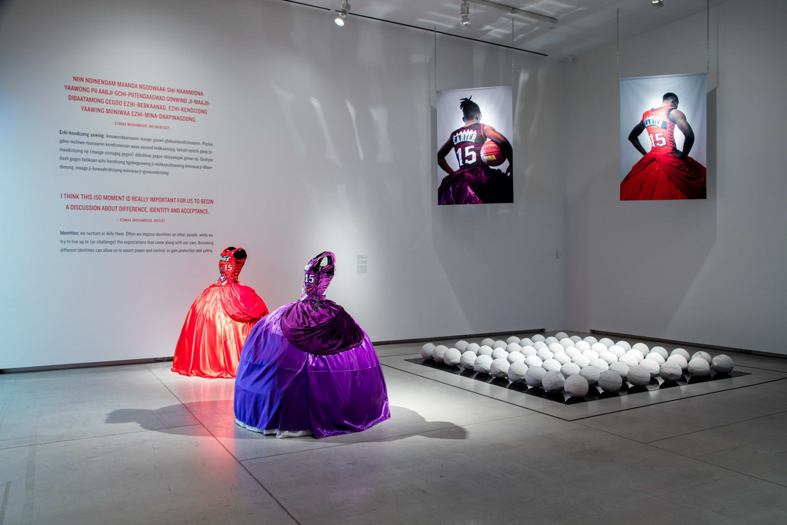 Esmaa Mohamoud, One of the Boys (Red) in collaboration with Quendrim Hoti, 2019