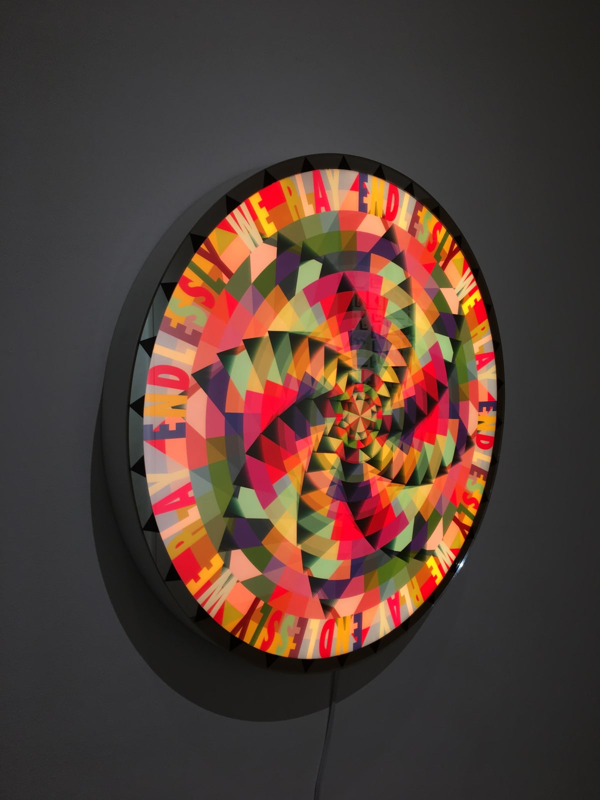 Jeffrey Gibson, WE PLAY ENDLESSLY, 2018