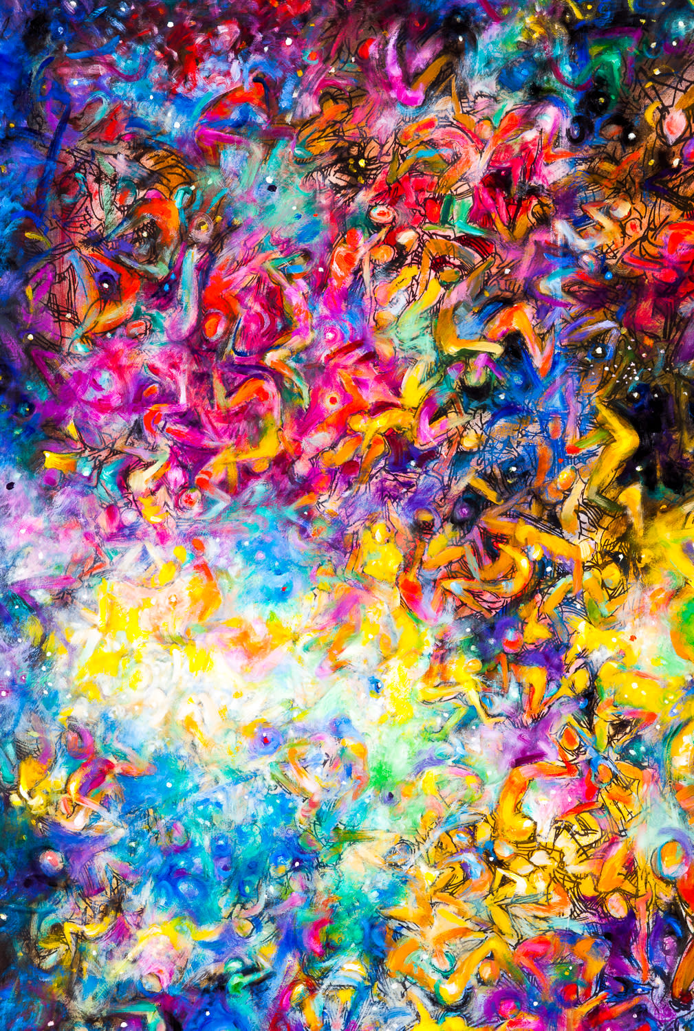 Sherman Beck, Star People, c. 1980/2016