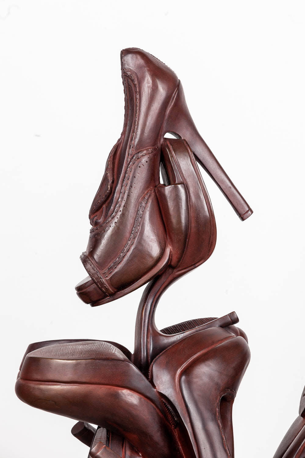 Willie Cole, Mother and Child, 2020