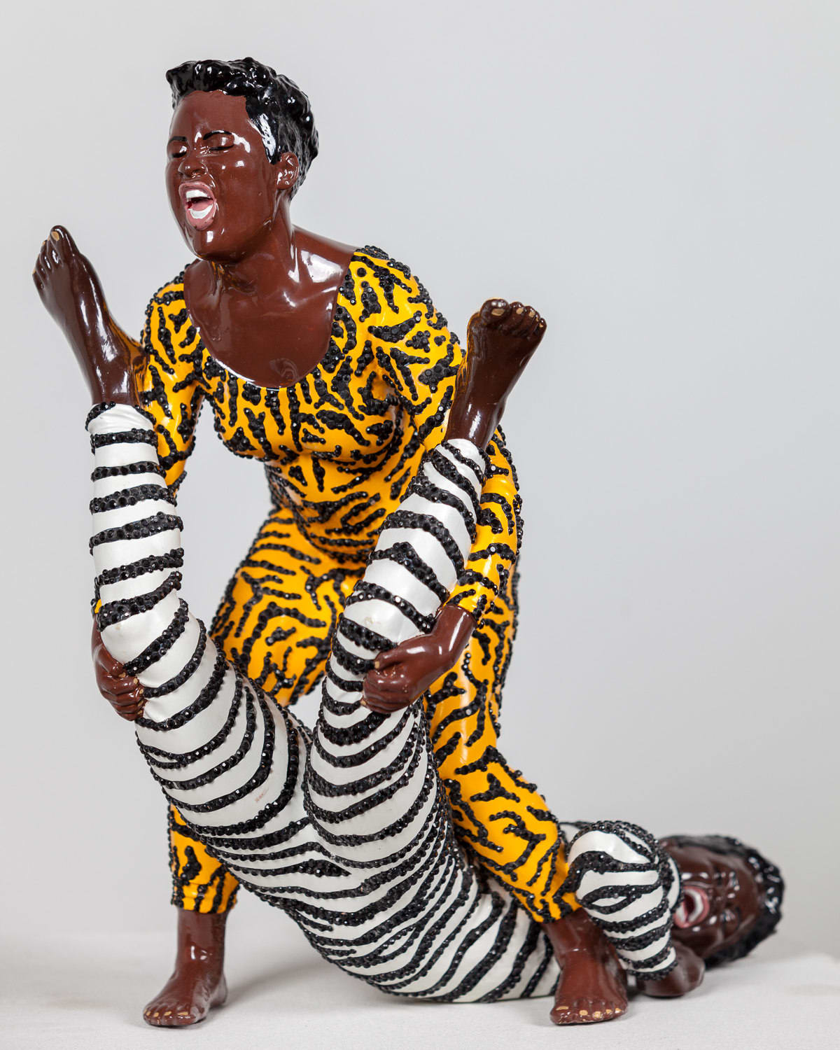 Mickalene Thomas, Brawlin’ Spitfire Wrestlers, 2008