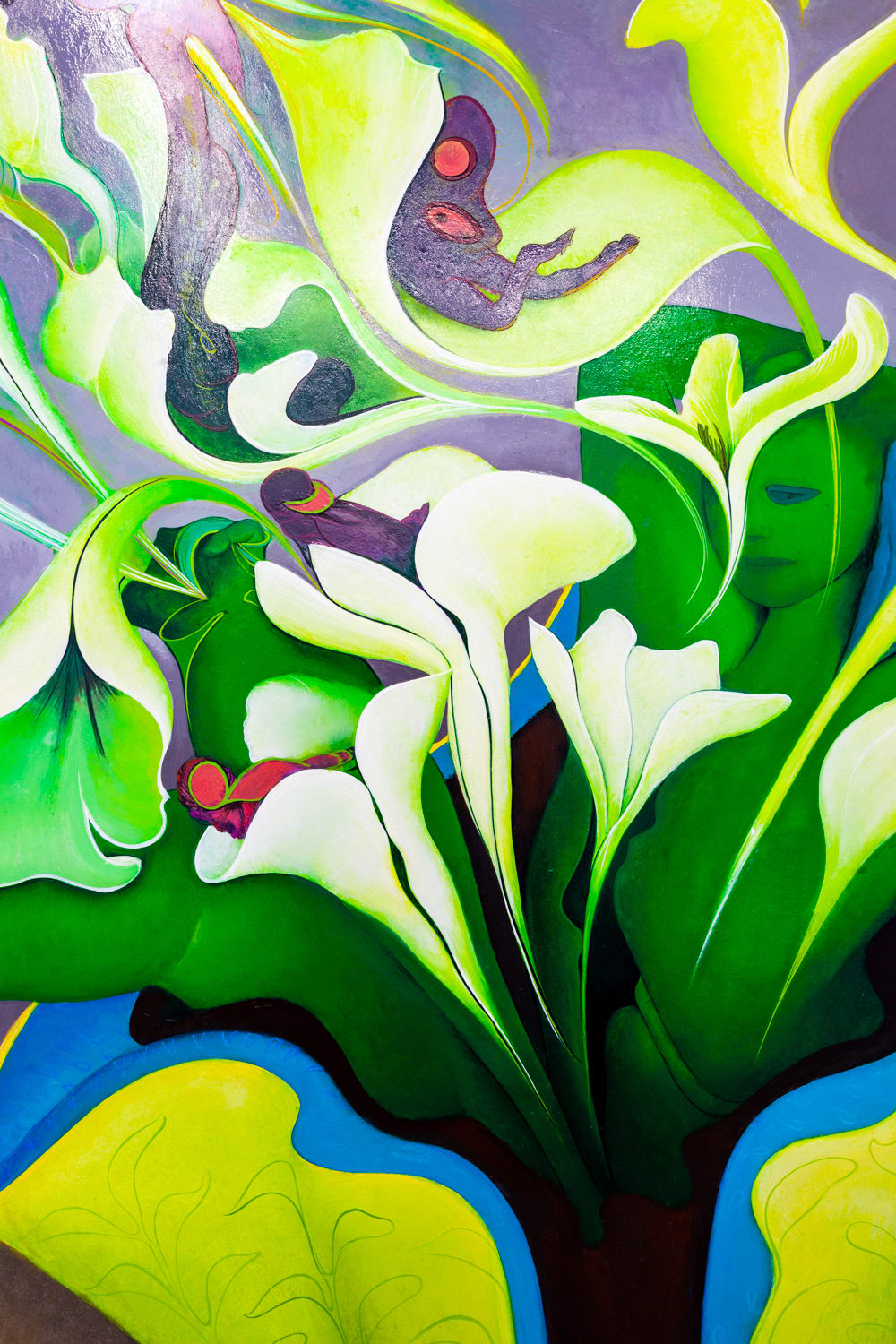 Inka Essenhigh, End of the world, 2019