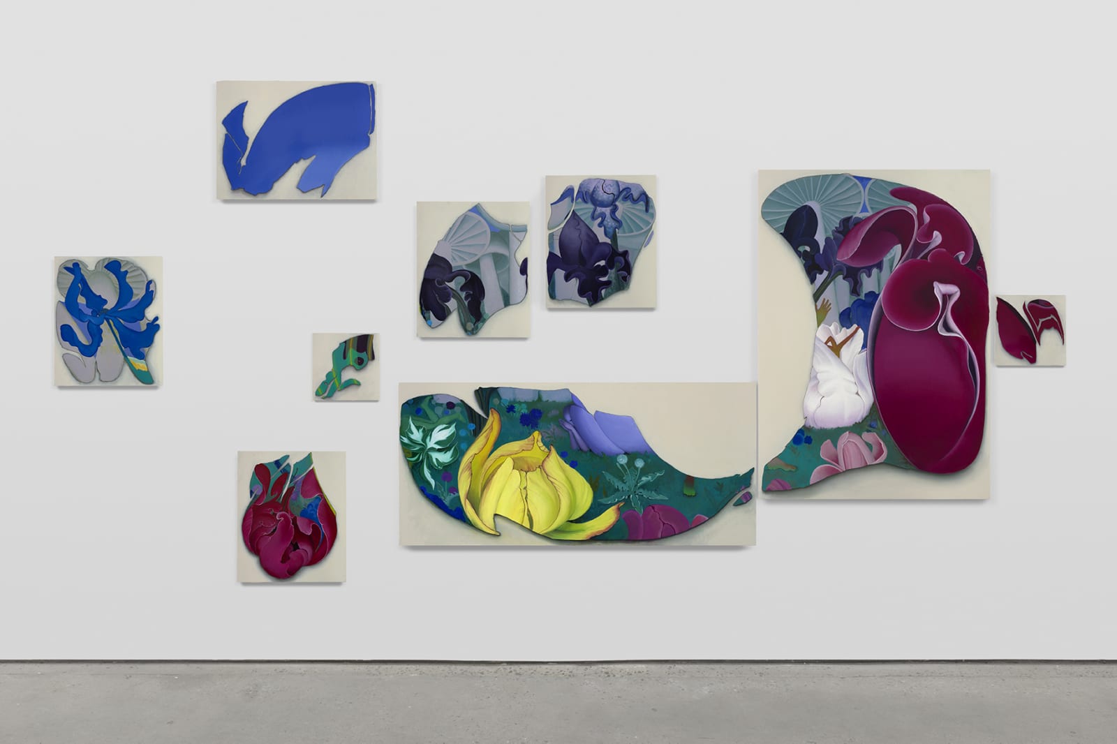 Inka Essenhigh, Fragments from a nature cult, 2087 C.E., 2019