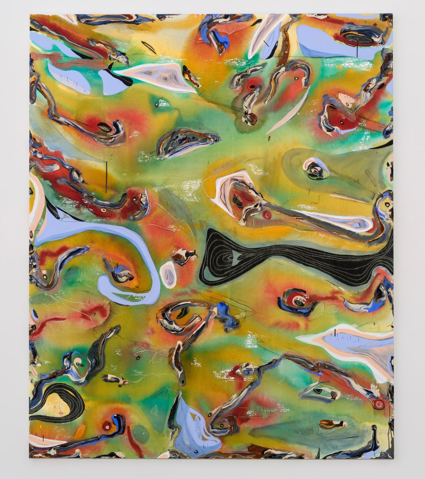 Manuel Mathieu, Stick Chart, 2020