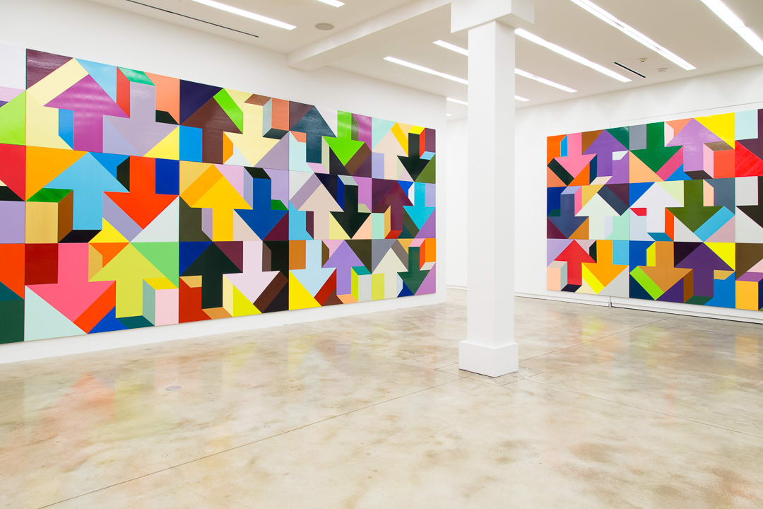 Tony Tasset, Arrow Painting 68, 2016